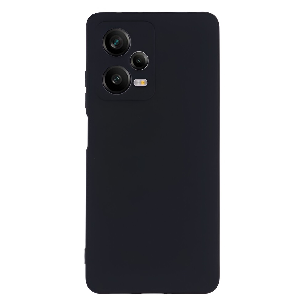Helmet Case Liquid Silicone Redmi Note 12 Pro 4G, Black - Image 2