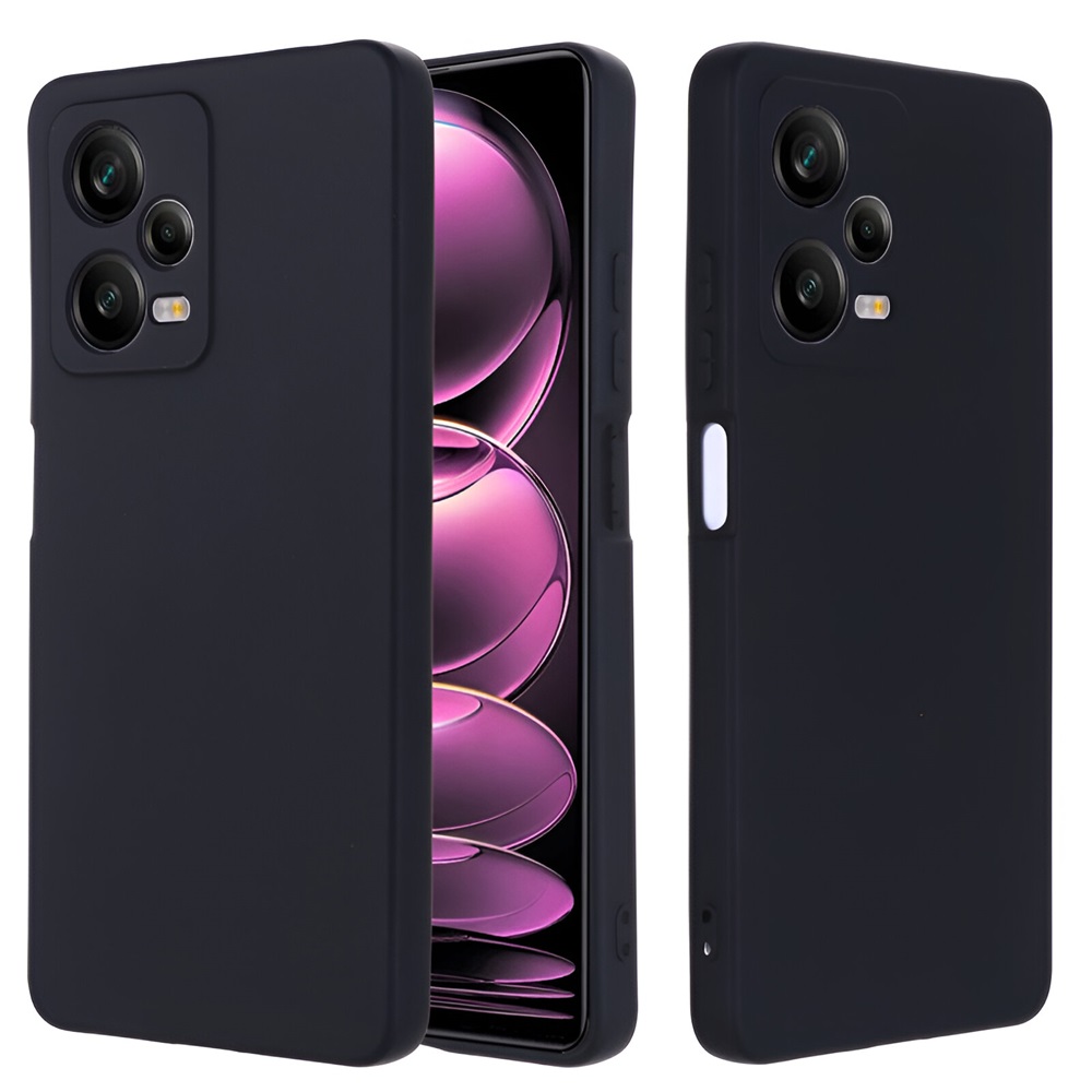 Helmet Case Liquid Silicone Redmi Note 12 Pro 4G, Black - Image 3