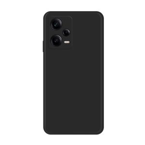 Helmet Case Liquid Silicone Redmi Note 12 5G, Black