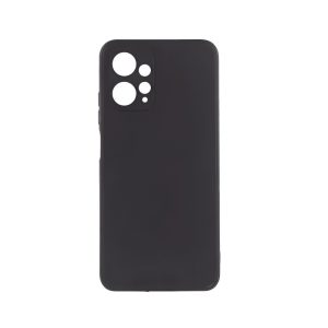 Helmet Case Liquid Silicone Redmi Note 12 4G, Black