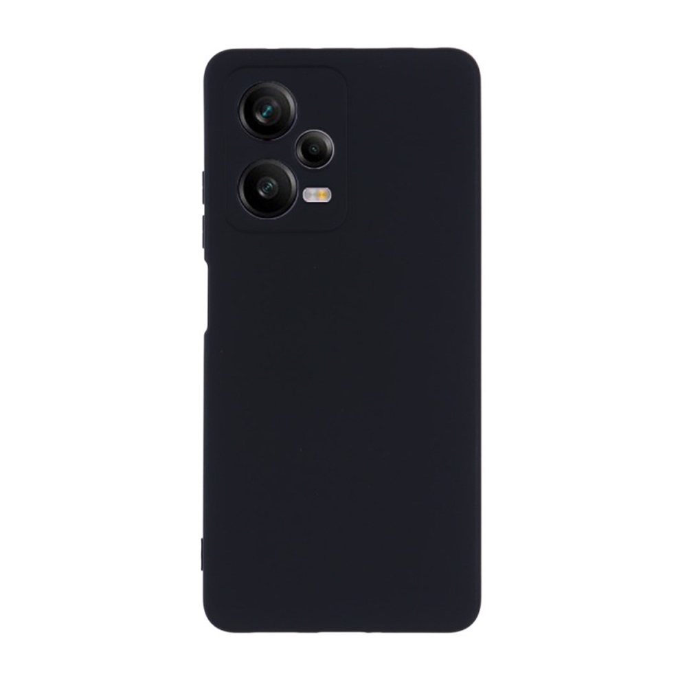 Helmet Case Liquid Silicone Redmi Note 12 Pro 5G, Black