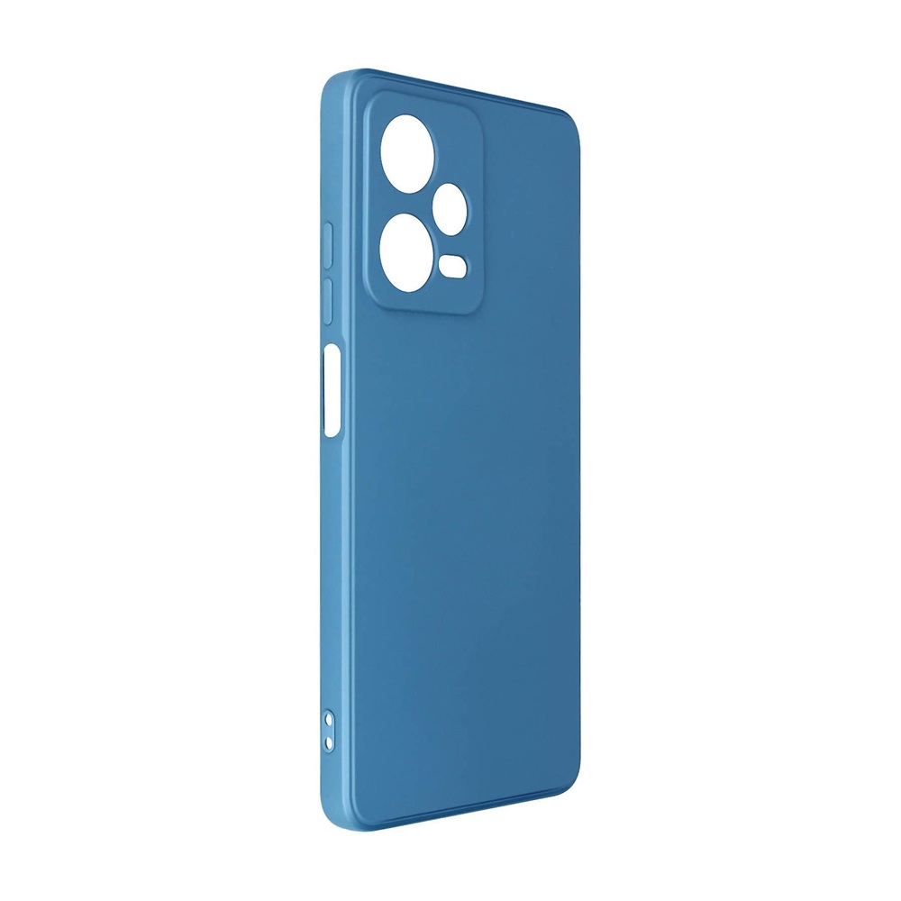 Helmet Case Liquid Silicone Redmi Note 12 Pro 5G, Blue