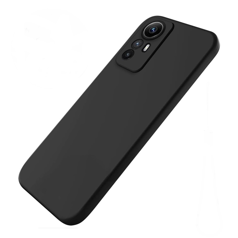 Helmet Case Liquid Silicone Redmi Note 12S 4G, Black - Image 2