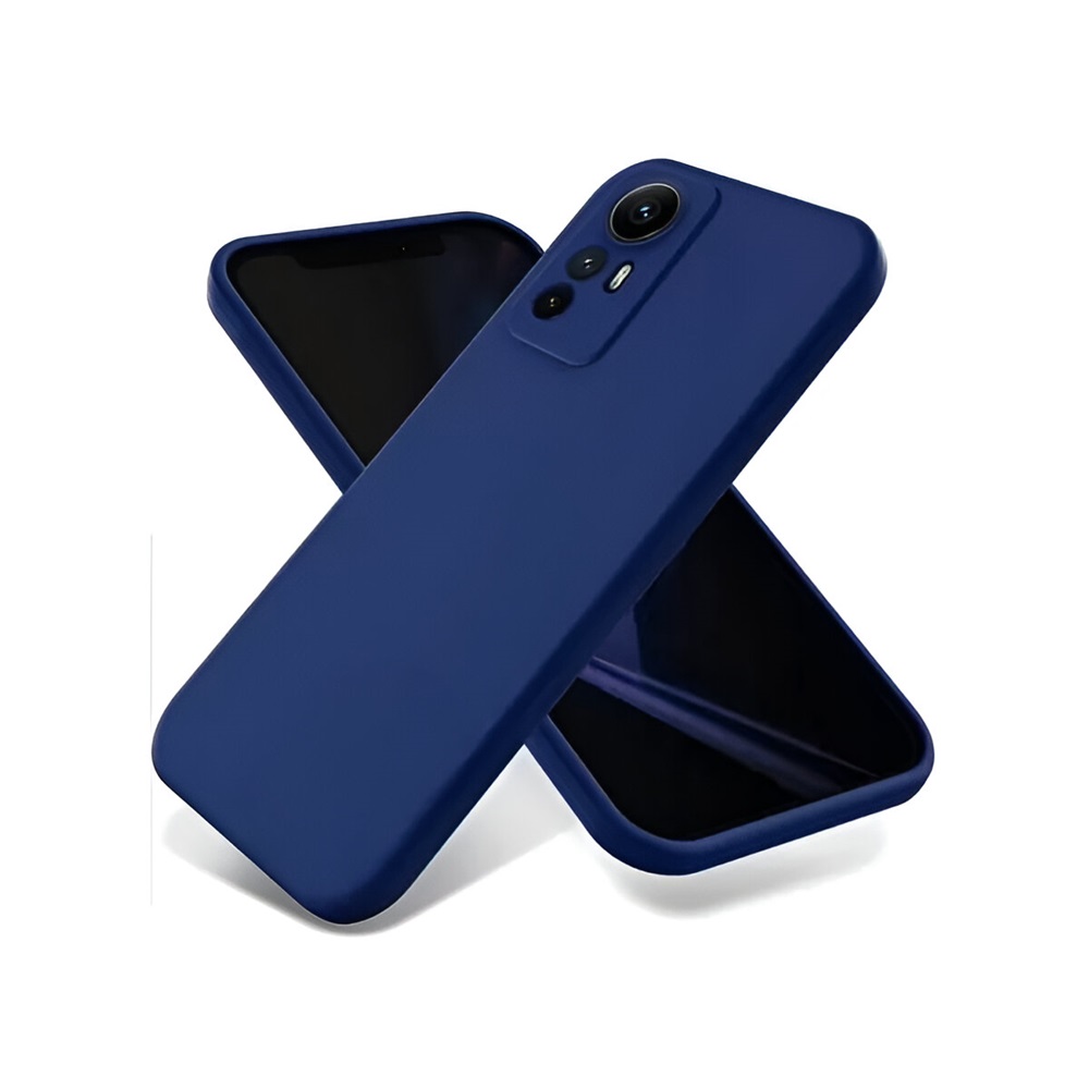 Helmet Case Liquid Silicone Redmi Note 12S 4G, Blue - Image 3