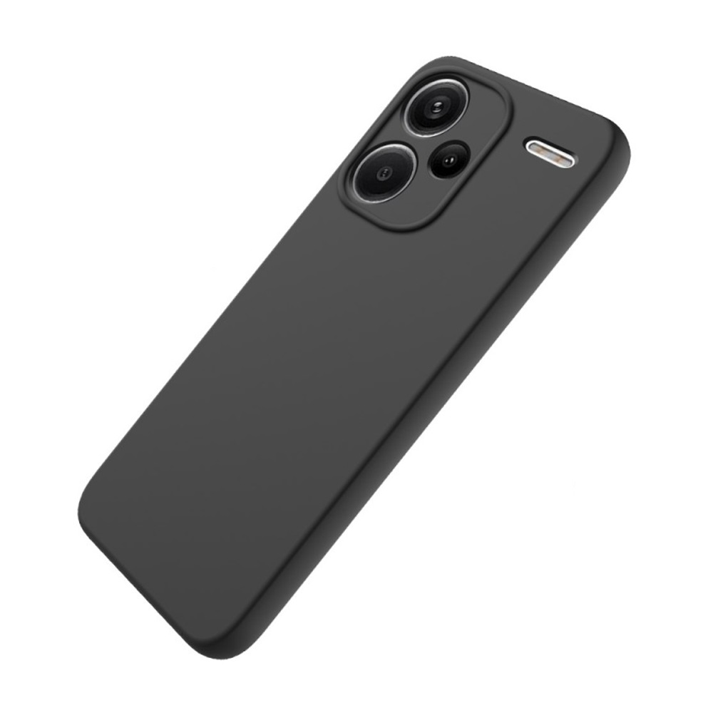 Helmet Case Liquid Silicone Redmi Note 13 Pro Plus 5G, Black - Image 2