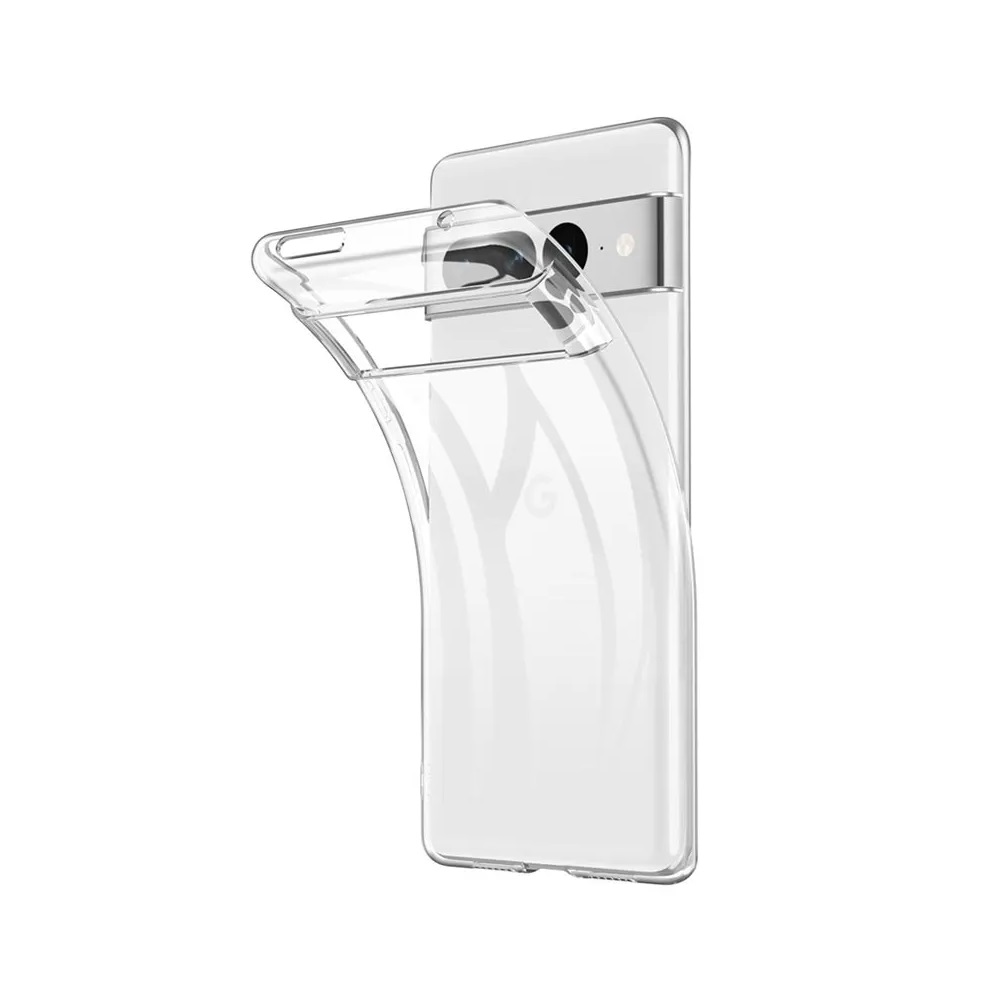 Helmet Case TPU Soft Pixel 7 Pro, Clear