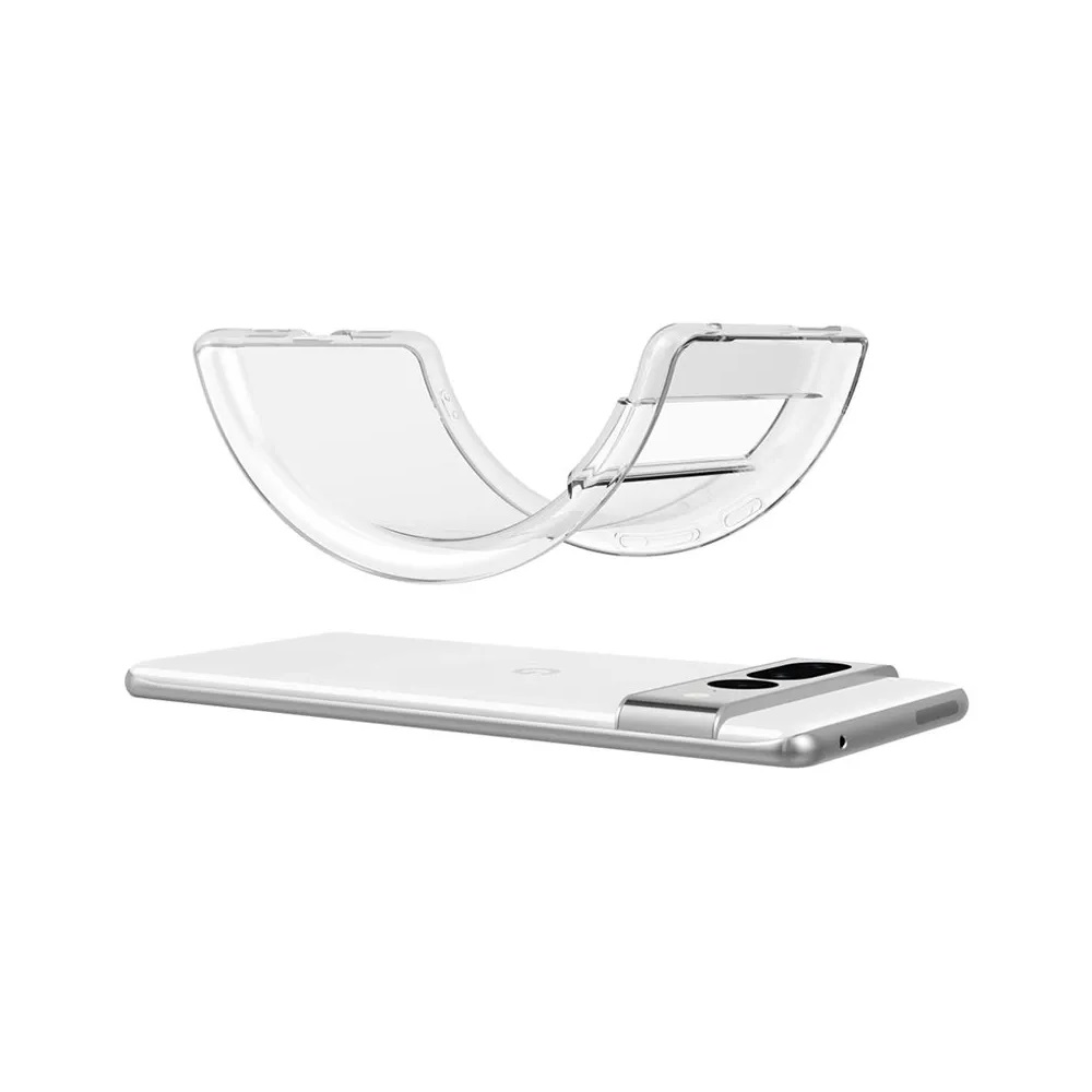 Helmet Case TPU Soft Pixel 7 Pro, Clear - Image 2