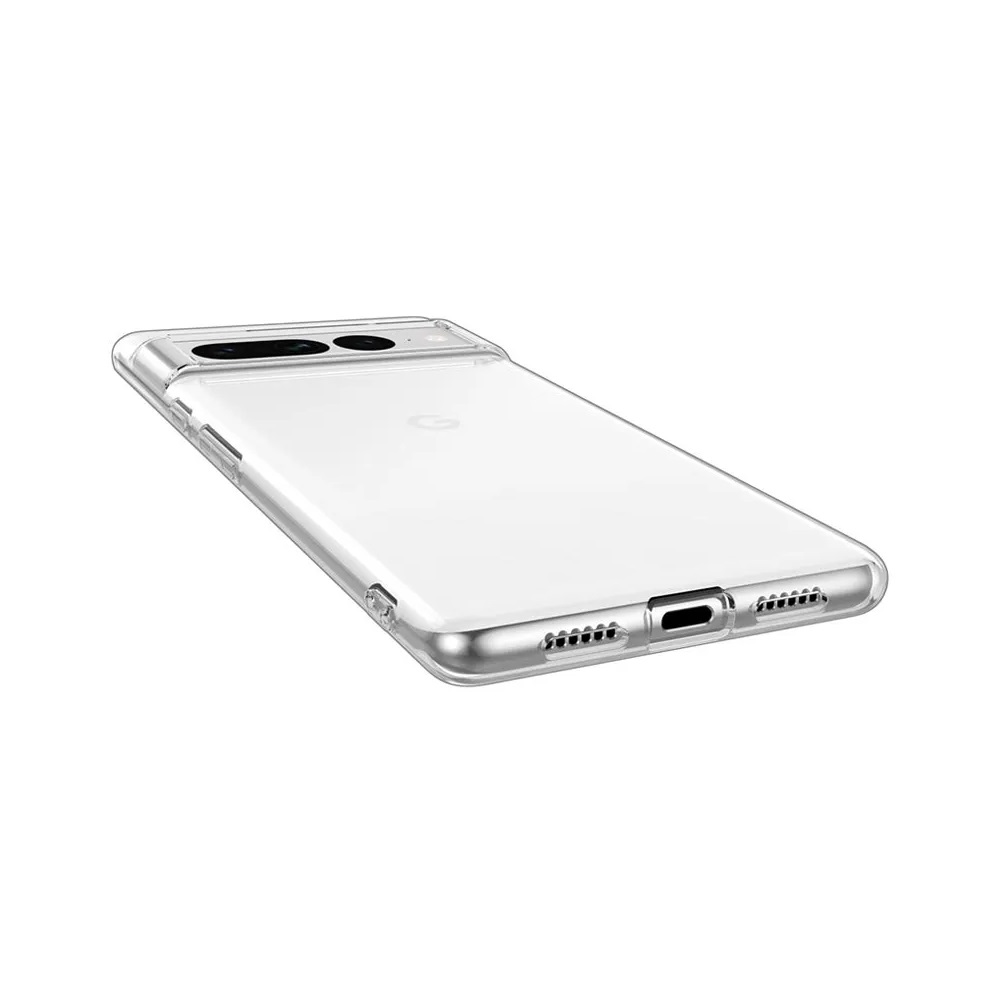 Helmet Case TPU Soft Pixel 7 Pro, Clear - Image 3