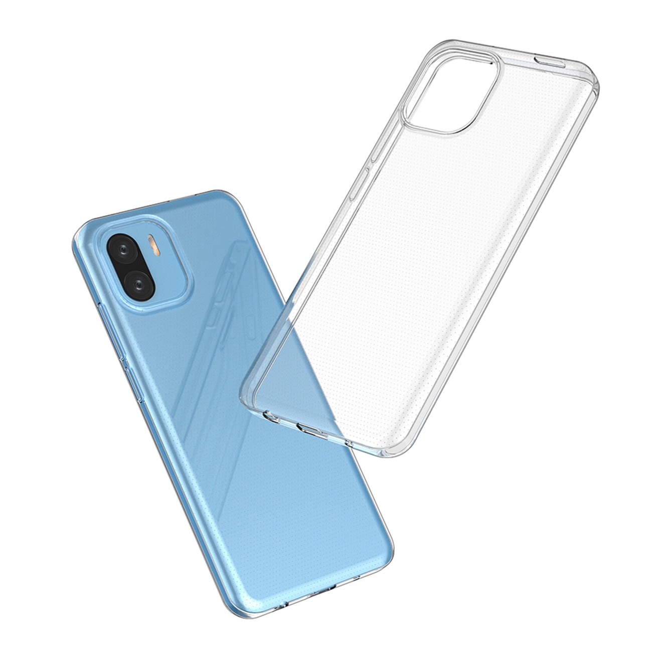 Helmet Case TPU Soft Redmi A2/A1, Clear - Image 4