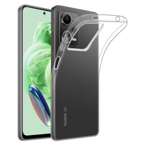 Helmet Case TPU Soft Redmi Note 12 5G, Clear