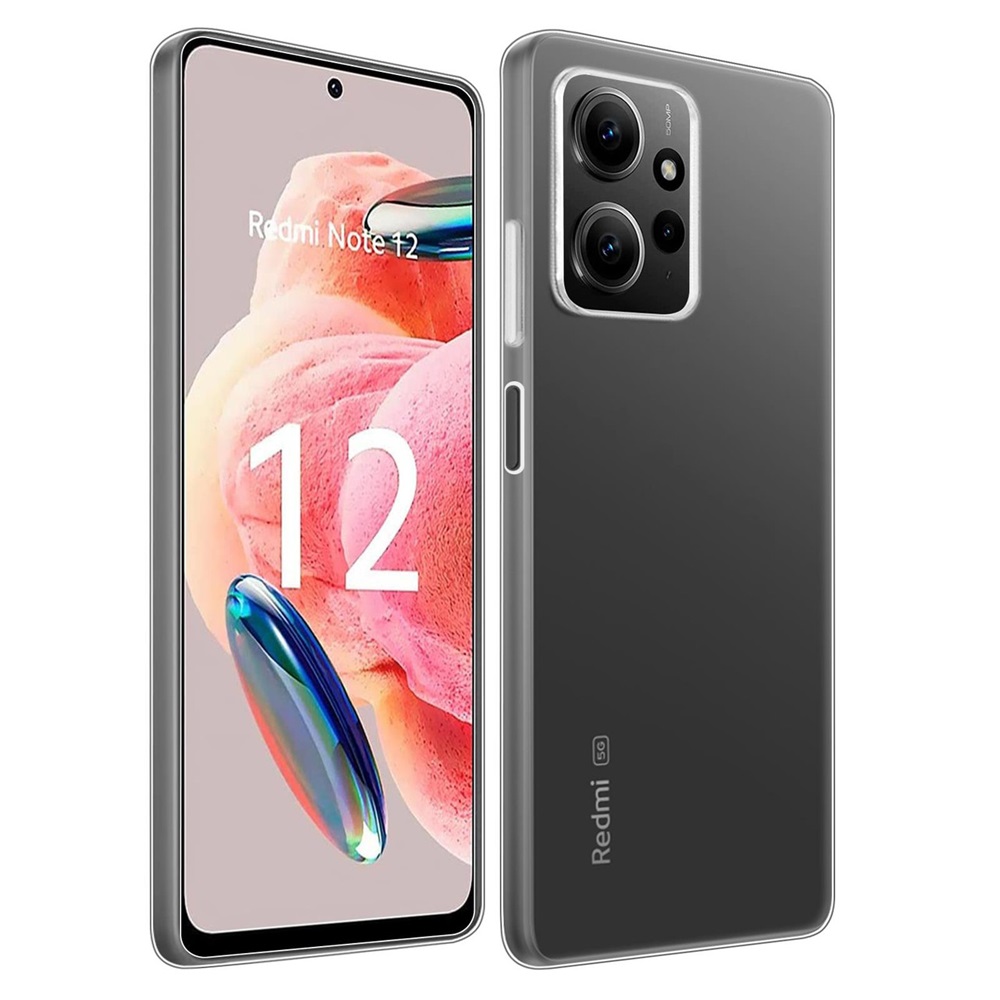 Helmet Case TPU Soft Redmi Note 12 4G, Clear - Image 3