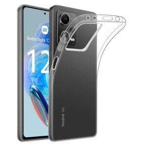 Helmet Case TPU Soft Redmi Note 12 Pro 5G, Clear