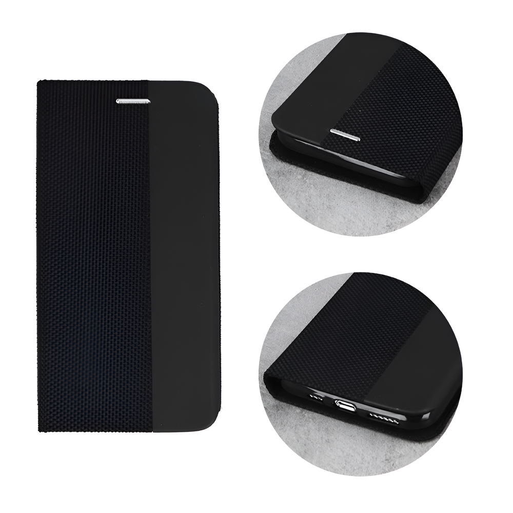 Helmet Case Shell Flip Oppo A16/16s, Black - Image 2