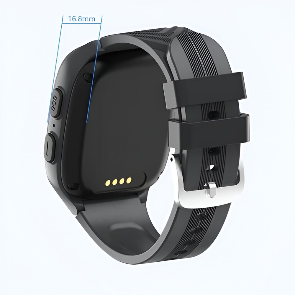 Helmet Smart Kids Watch 4G-LT31, Black - Image 2