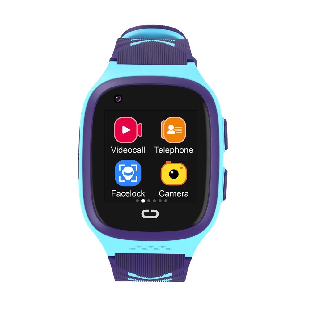 Helmet Smart Kids Watch 4G-LT31, Blue - Image 3