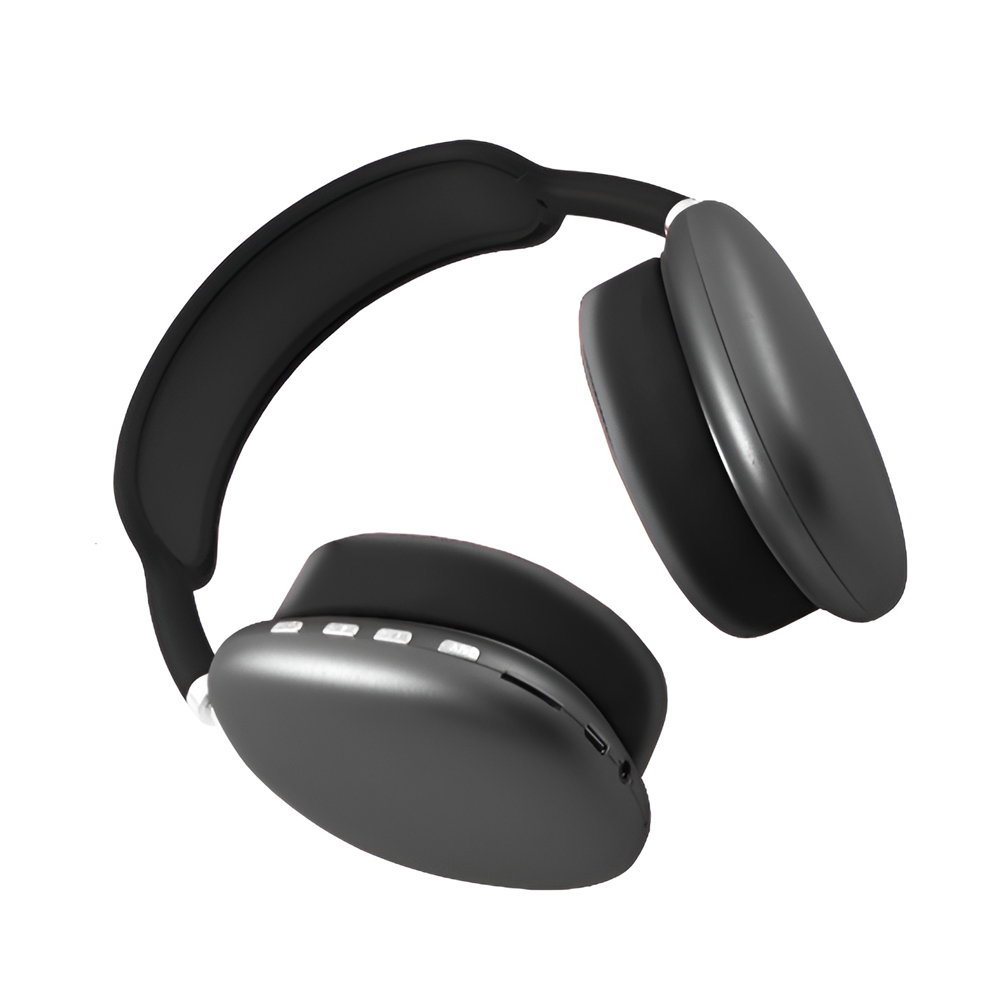 Replica Airpods MAX On-Ear Headphones Bluetooth P9, Black - Image 3