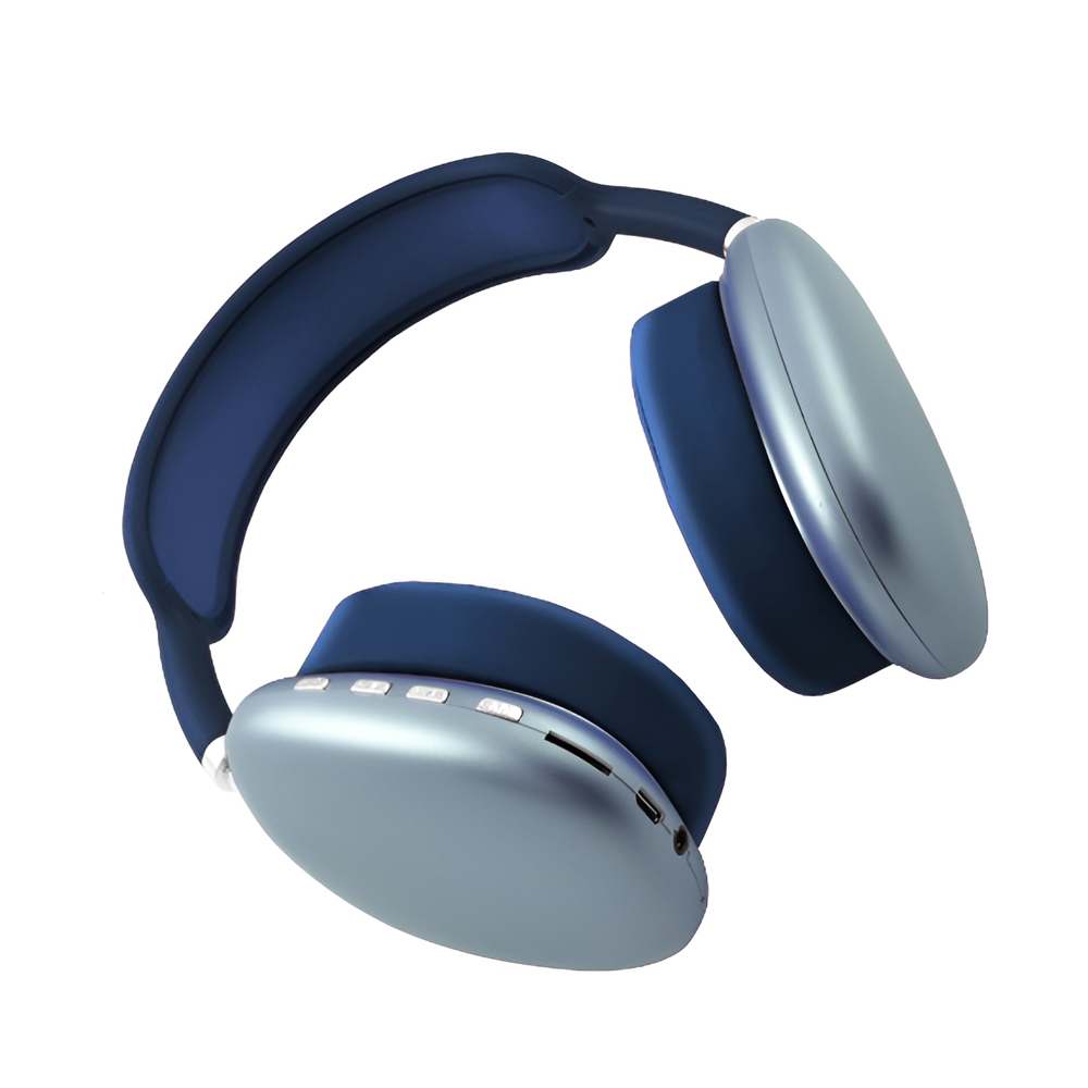 Replica Airpods MAX On-Ear Headphones Bluetooth P9, Blue - Image 3