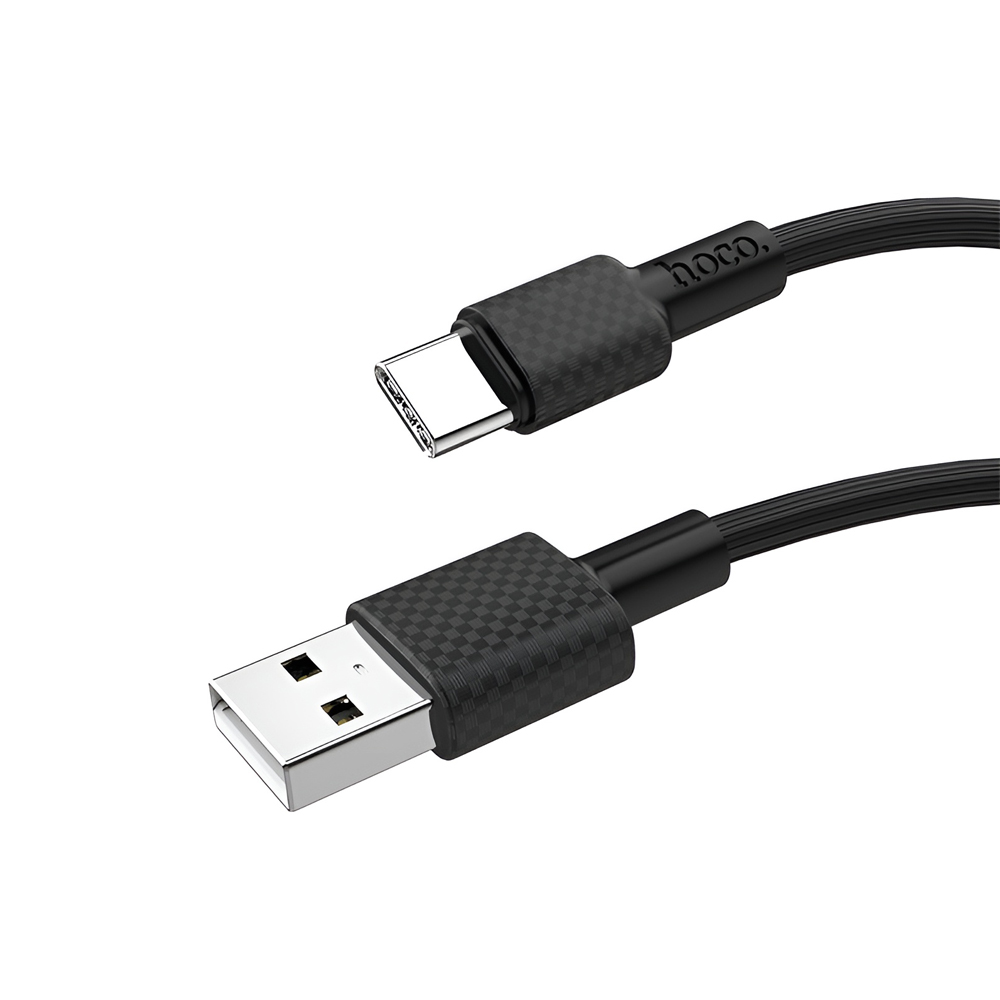 Hoco Cable USB to Type-C X29 Superior 2A 1m, Black - Image 2