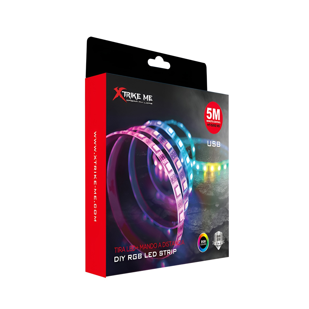Xtrike Me Smart Led RGB Strip With App Control 5M HT-5050 B5 - Image 2