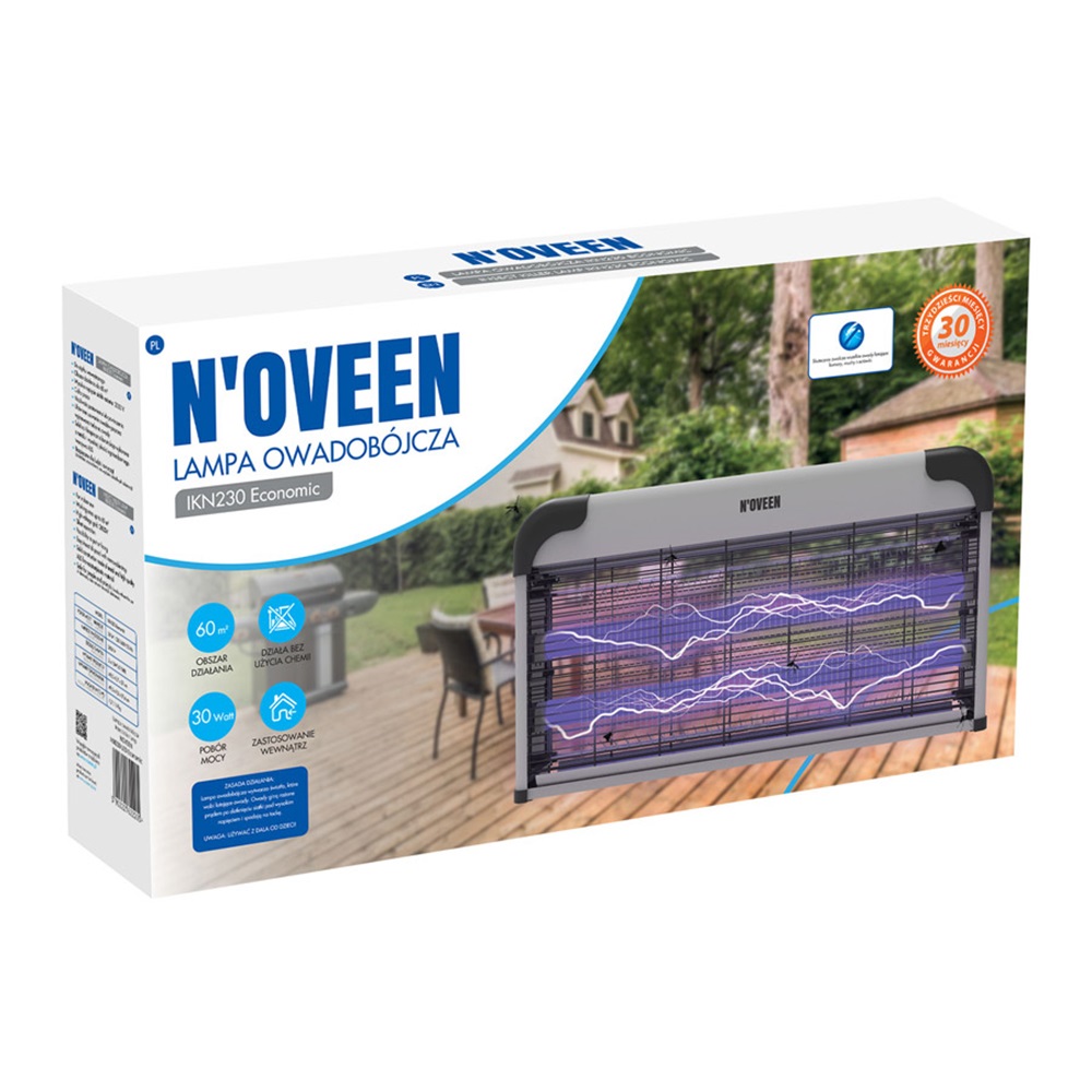 NOVEEN Insect killer lamp IKN230 Economic , area up to 60 m2 - Image 2