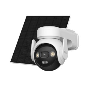imou Outdoor AOV PT Security Camera with 5W Solar Panel Wi-Fi+4G 3K 5MP, White