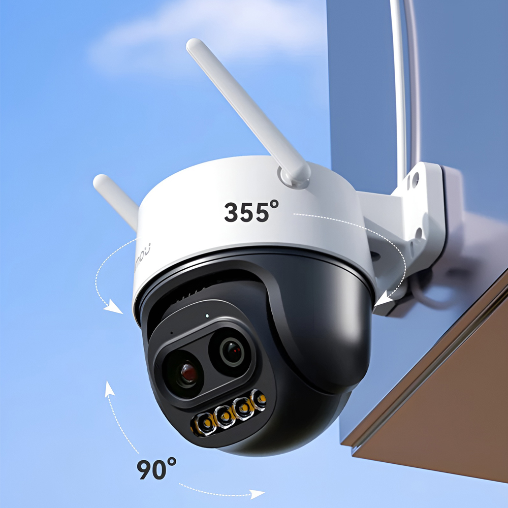 imou Outdoor PT Security Camera Cruiser Z 3K 5MP, White - Image 2