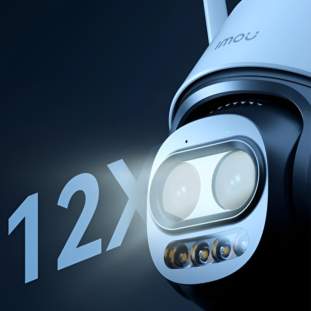 imou Outdoor PT Security Camera Cruiser Z 3K 5MP, White - Image 3