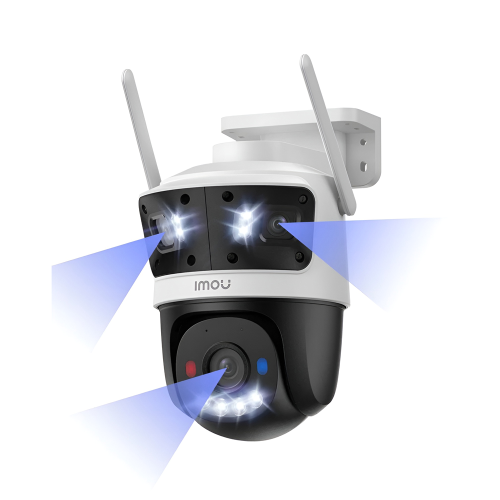 imou Outdoor PT Security Camera Cruiser Triple 3K 3+3+5MP, White - Image 2