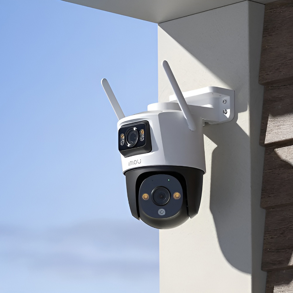 imou Outdoor PT Security Camera Cruiser Dual 3K 5+5MP, White - Image 3