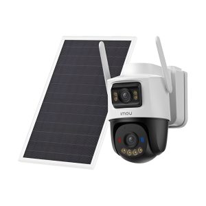 imou Outdoor AOV PTZ Dual Security Camera with 8W Solar Panel Wi-Fi+4G 3K 5+5MP, White