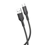 Jokade Cable USB-A to Type-C 3A 1m JA010, Black