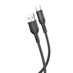 Jokade Cable USB-A to Type-C 3A 1m JA010, Black