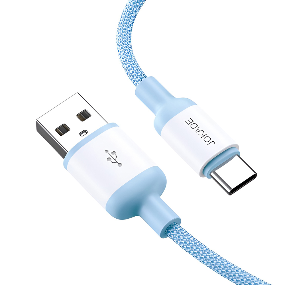Jokade Cable USB-A to Type-C 5A 60W 1M JA014, Blue