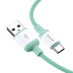 Jokade Cable USB-A to Type-C 5A 60W 1M JA014, Green