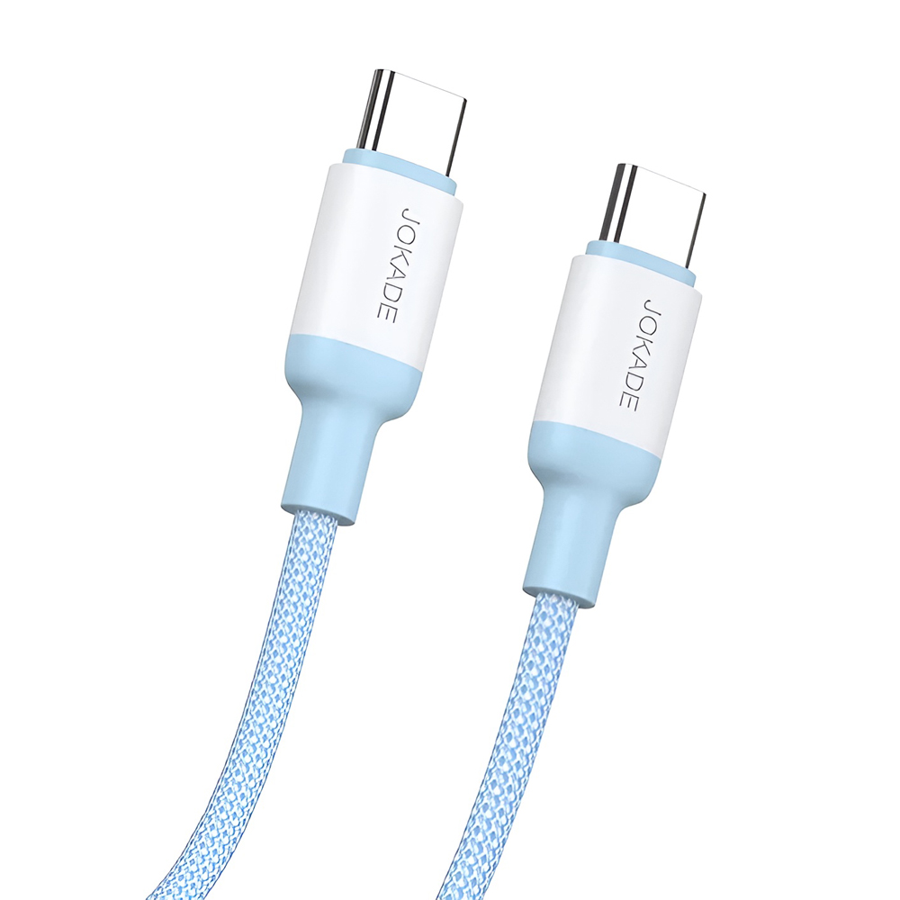 Jokade Cable Type-C to Type-C 5A 100W 1M JA014, Blue