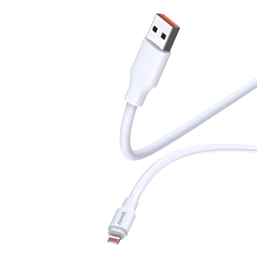 Jokade Cable USB-A to Lightning 120W 1M JA018, White - Image 2