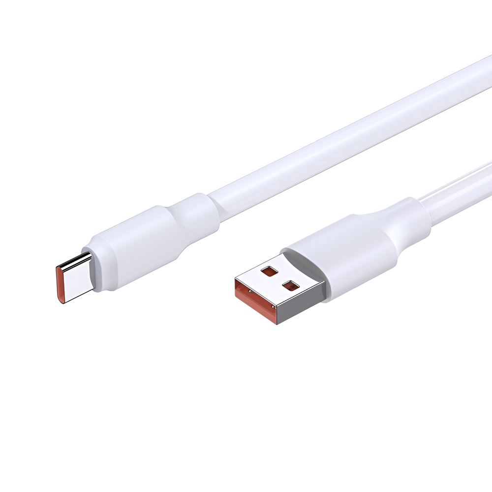 Jokade Cable USB-A to Type-C 120W 1M JA018, White - Image 2