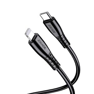 Jokade Cable Type-C to Lightning 27W 1M JA043, Black