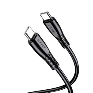 Jokade Cable Type-C to Type-C 100W 1M JA043, Black
