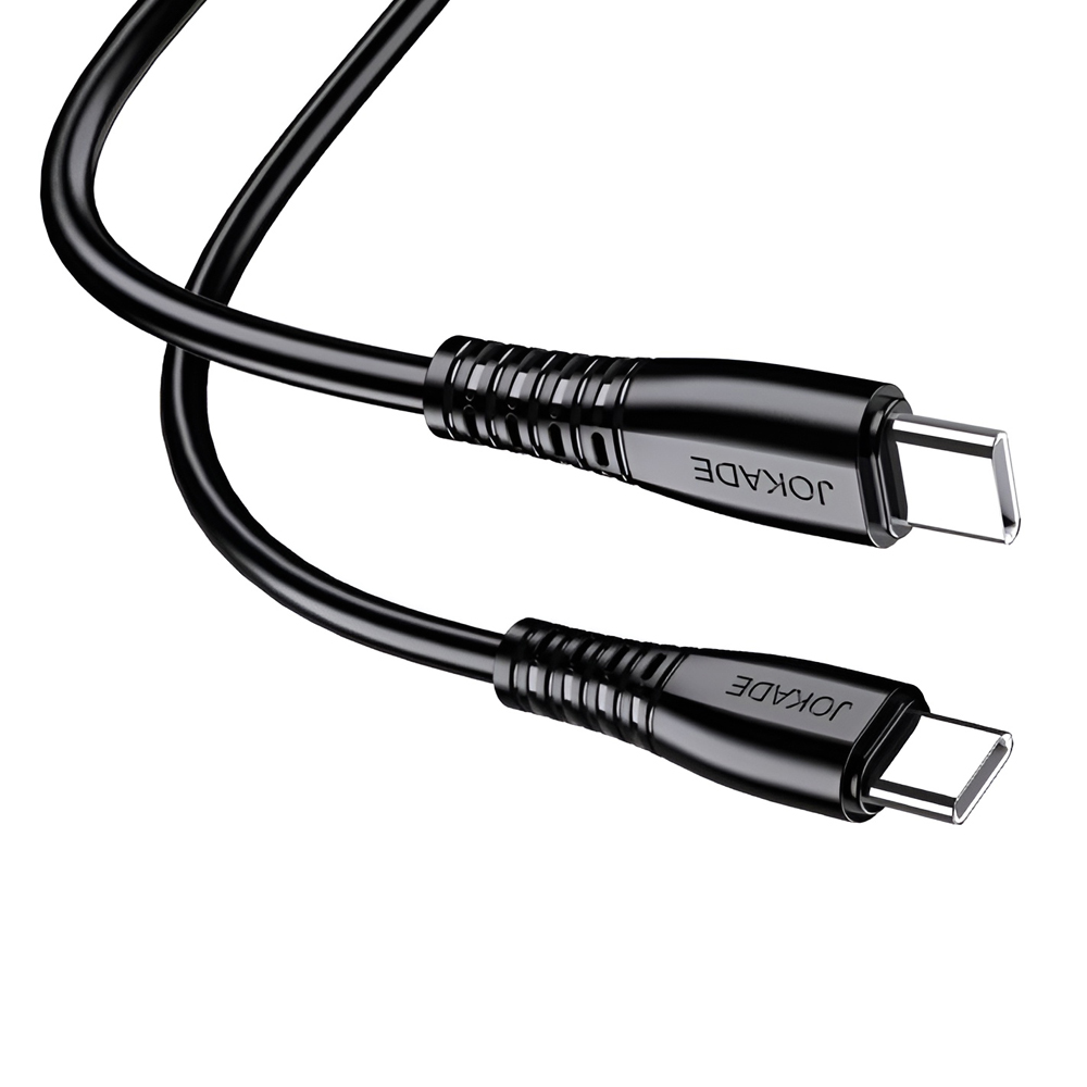 Jokade Cable Type-C to Type-C 100W 1M JA043, Black - Image 3