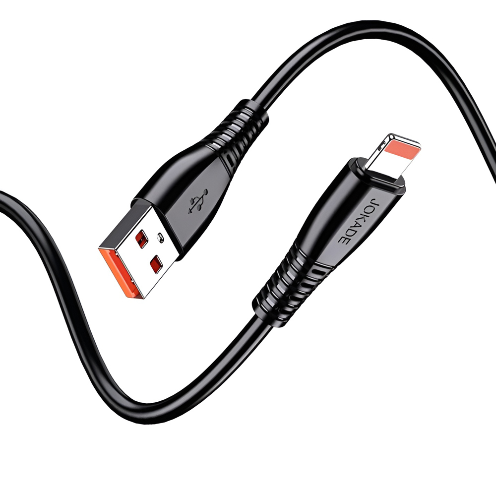 Jokade Cable USB-A to Lightning 5A 1M JA043, Black - Image 2