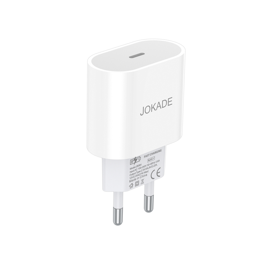 Jokade Wall Charger 1*Type-C 30W Max JB064, White