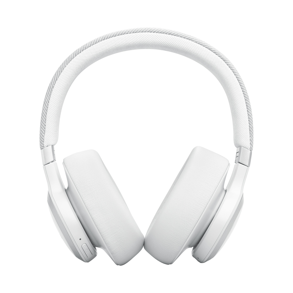 JBL On-Ear Headphones with MIC Bluetooth Live 770NC, White - Image 2