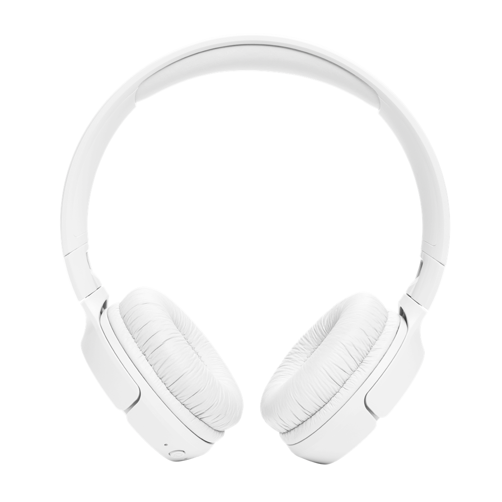 JBL On-Ear Headphones with MIC Bluetooth Tune 520BT, White - Image 2