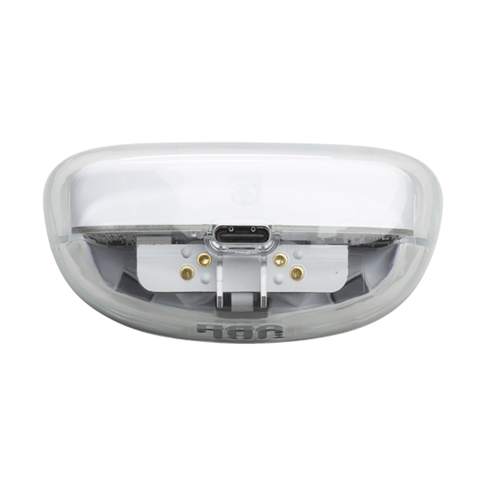 JBL Earphones TWS Tune Beam Ghost Edition, White - Image 4