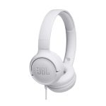 JBL On-Ear Headphones with MIC Tune 500, White