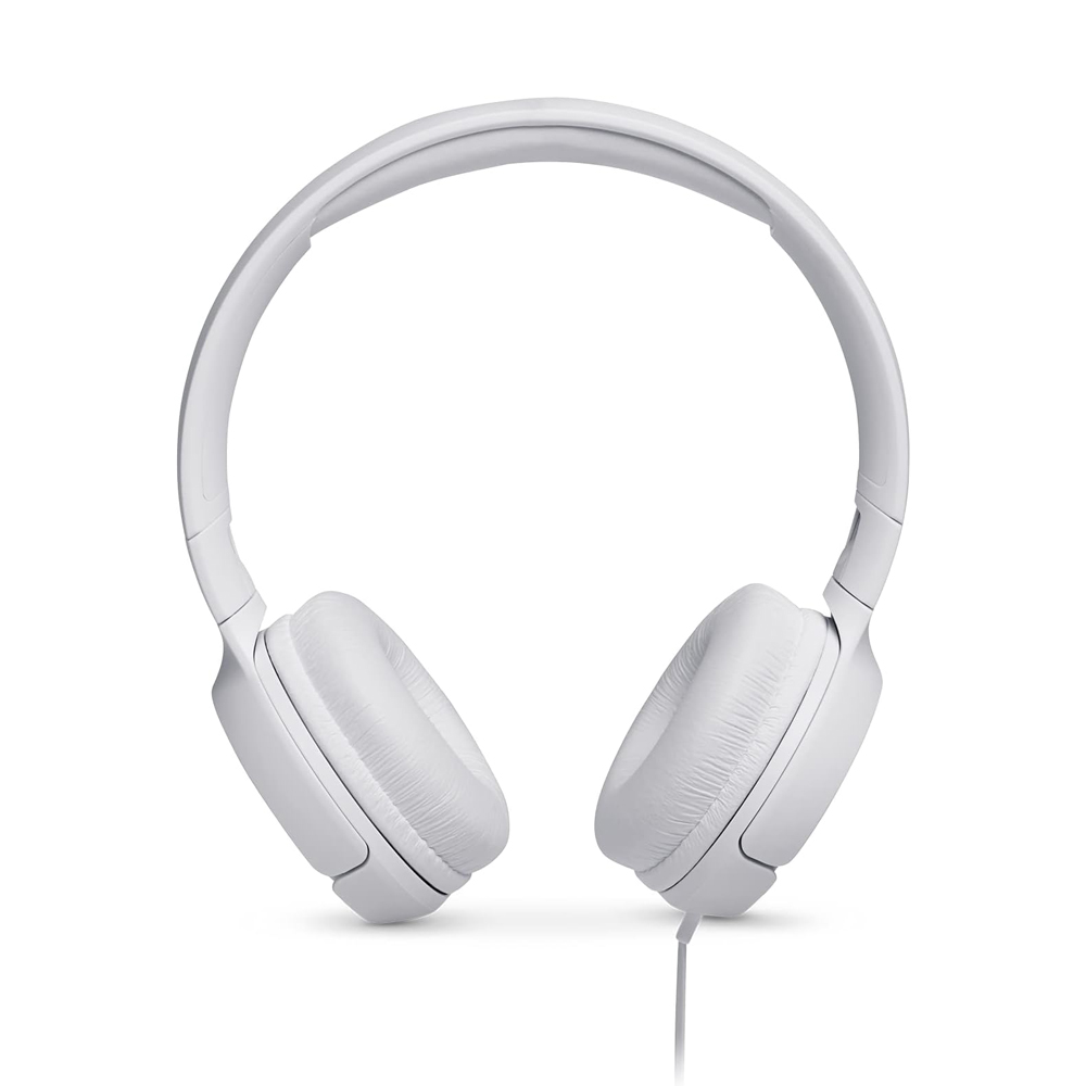 JBL On-Ear Headphones with MIC Tune 500, White - Image 2
