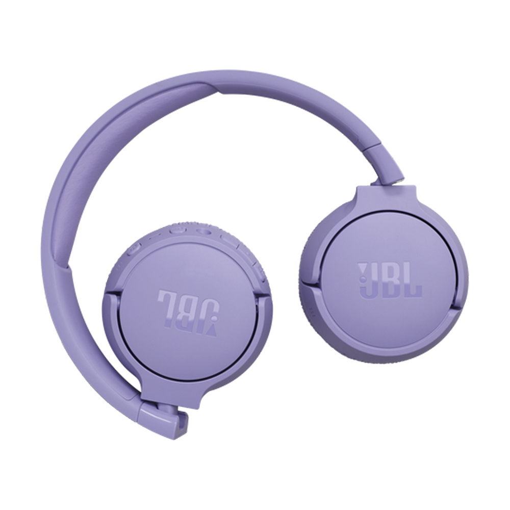 JBL On-Ear Headphones with MIC Bluetooth Tune 670NC, Purple - Image 3