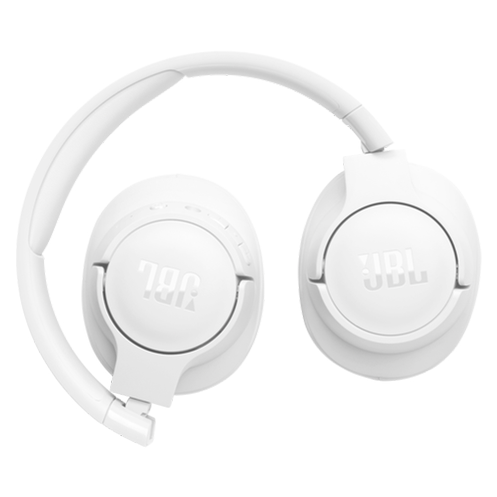 JBL On-Ear Headphones with MIC Bluetooth Tune 720BT, White - Image 3
