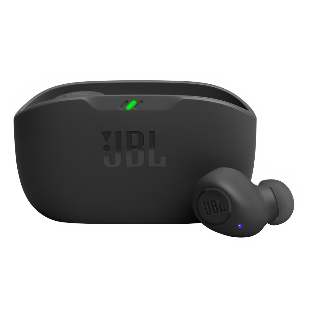 JBL Earphones TWS Wave Buds, Black